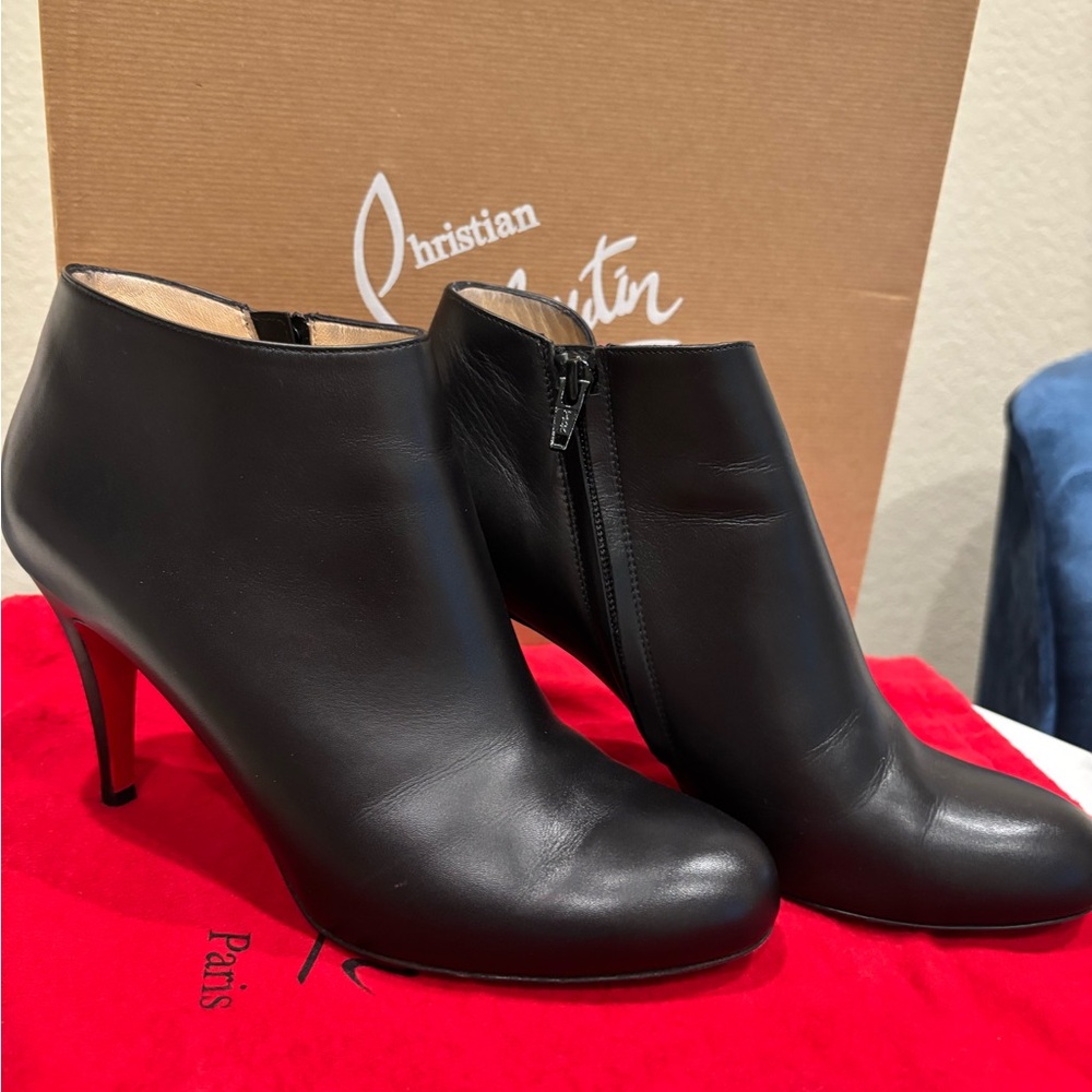 Christian Louboutin Belle 85 Calf Ankle boots